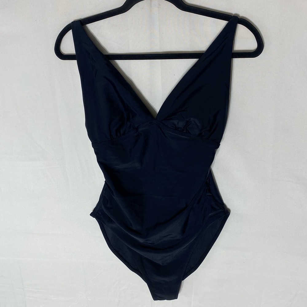 Old Navy Classic Black One Piece Swimsuit M